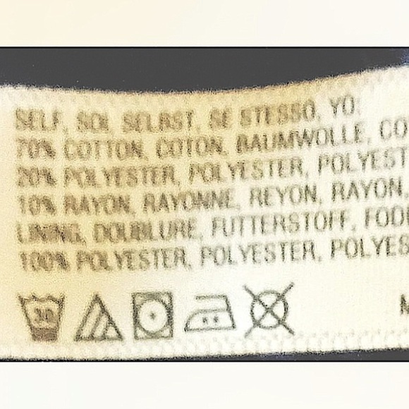 Anthropologie Dress Petite Medium P6 P8 French Terry Floral Black Dotted Hem NWT - Picture 13 of 16